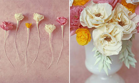 ดอกไม้กระดาษประดิษฐ์